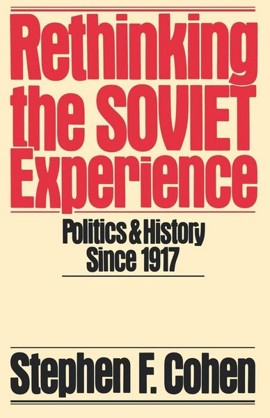 Produktbild: Rethinking the Soviet Experience