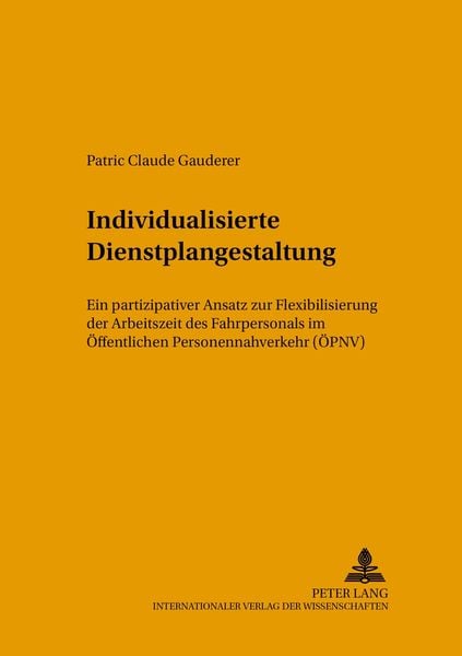 Produktbild: Individualisierte Dienstplangestaltung