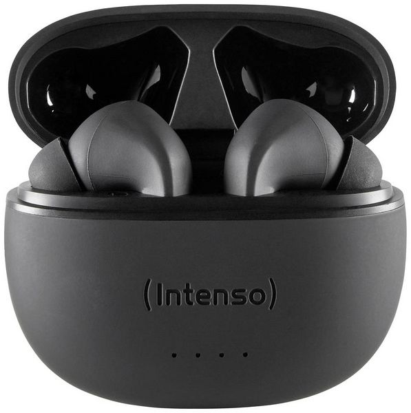 Produktbild: Intenso T300A In Ear Headset Bluetooth&reg; Stereo Schwarz Noise Cancelling Batterieladeanzeige, Headset, Ladecase, Touch-Steuerung