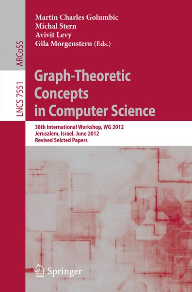 Produktbild: Graph-Theoretic Concepts in Computer Science