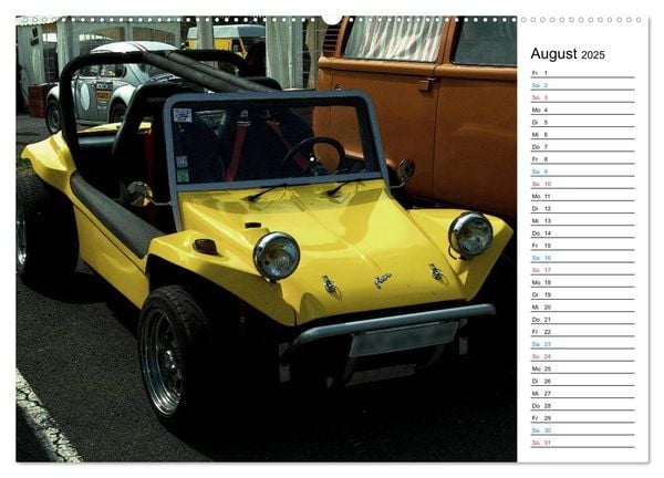 Produktbild: Buggys - die Kultautos der 80er (Wandkalender 2025 DIN A2 quer), CALVENDO Monatskalender