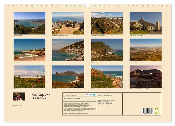 Produktbild: Am Kap von S&uuml;dafrika (Wandkalender 2026 DIN A2 quer), CALVENDO Monatskalender