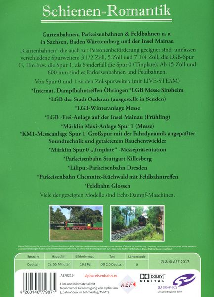Produktbild: Dampflok Highlights - Gartenbahnen, Parkeisenbahnen & Feldbahnen