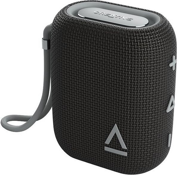 Produktbild: CREATIVE MuVo Flex tragbarer, wasserfester Bluetooth Lautsprecher, schwarz
