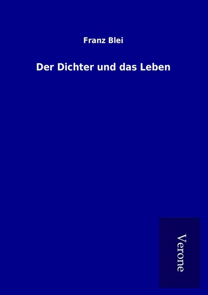 Produktbild: Der Dichter und das Leben