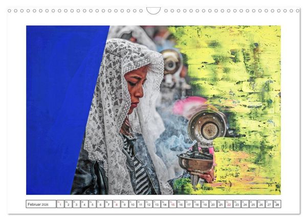 Produktbild: Fotos Farbe Fantasie. (Wandkalender 2026 DIN A3 quer), CALVENDO Monatskalender