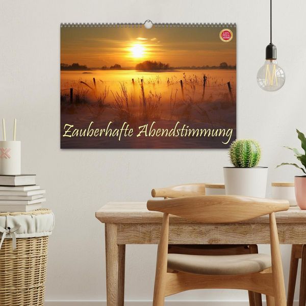 Produktbild: Zauberhafte Abendstimmung (Wandkalender 2026 DIN A3 quer), CALVENDO Monatskalender