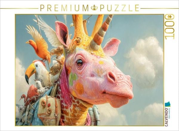 Produktbild: CALVENDO Puzzle Humorvolle Tiere | 1000 Teile Lege-Gr&ouml;&szlig;e 64x48cm Foto-Puzzle f&uuml;r gl&uuml;ckliche Stunden