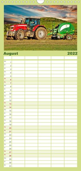Produktbild: Familienplaner Landwirtschaft - die Zukunft ist digital (Wandkalender 2022 , 21 cm x 45 cm, hoch)