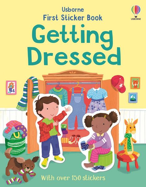 Produktbild: First Sticker Book Getting Dressed