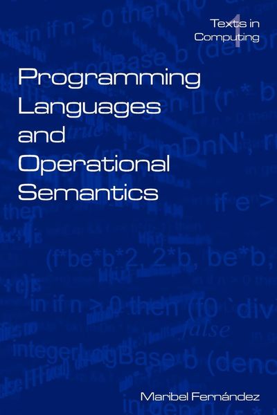 Produktbild: Programming Languages and Operational Semantics
