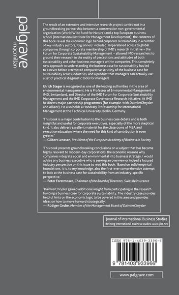 Produktbild: The Business of Sustainability