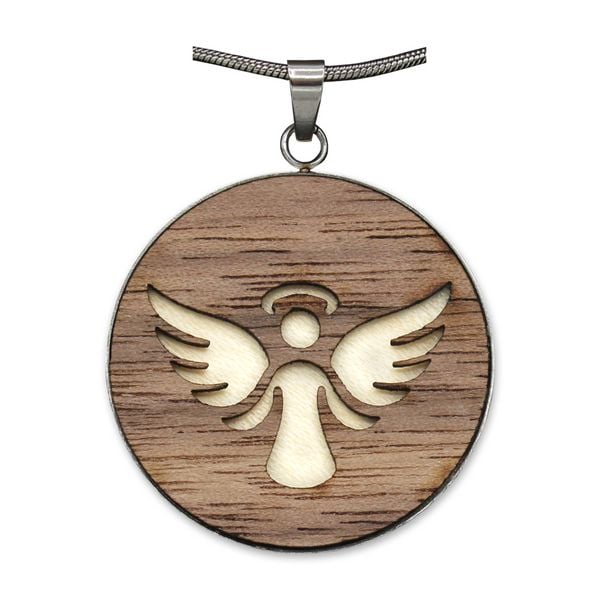 Produktbild: Holzschmuck "Waldzeichen" Schutzengel