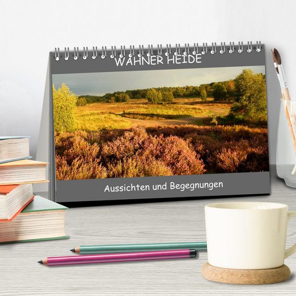 Produktbild: Wahner Heide - Aussichten und Begegnungen (Tischkalender 2026 DIN A5 quer), CALVENDO Monatskalender