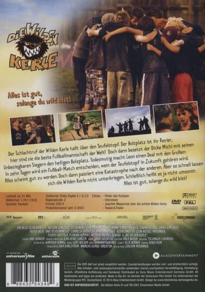 Produktbild: Die wilden Kerle - Alles ist gut, solang du wild bist!