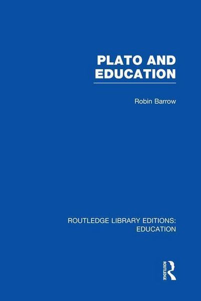 Produktbild: Barrow, R: Plato and Education