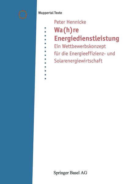 Produktbild: Wa(h)re Energiedienstleistung
