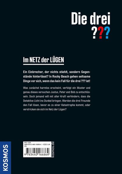 Produktbild: Die drei ??? Im Netz der L&uuml;gen