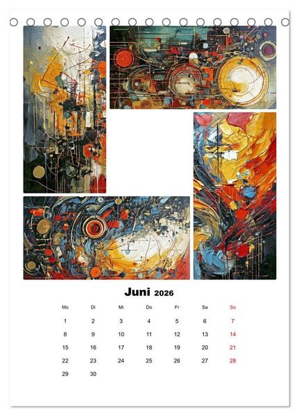 Produktbild: Vierkl&auml;nge (Tischkalender 2026 DIN A5 hoch), CALVENDO Monatskalender
