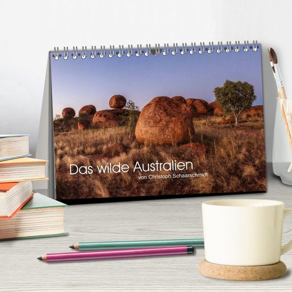 Produktbild: Das wilde Australien (Tischkalender 2026 DIN A5 quer), CALVENDO Monatskalender