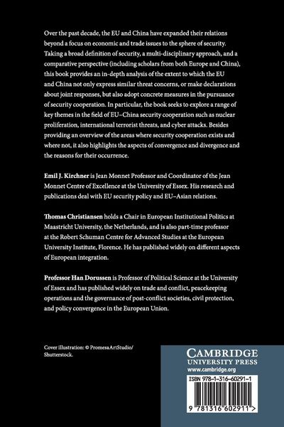 Produktbild: Security Relations between China and the European Union