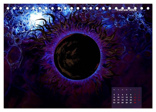 Produktbild: Phantastische Kunst (Tischkalender 2026 DIN A5 quer), CALVENDO Monatskalender