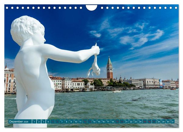 Produktbild: Venedig - Traum in der Lagune (Wandkalender 2026 DIN A4 quer), CALVENDO Monatskalender
