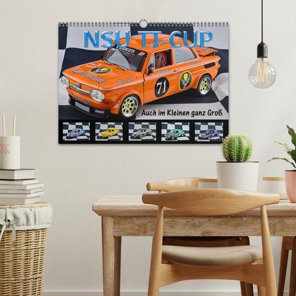 Produktbild: NSU TT CUP Auch im Kleinen ganz Gro&szlig; (Wandkalender 2026 DIN A3 quer), CALVENDO Monatskalender