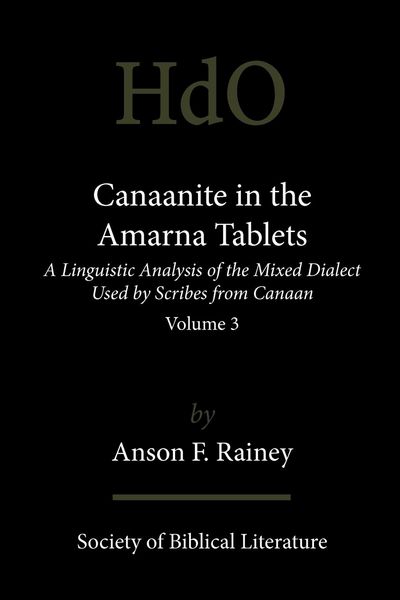 Produktbild: Canaanite in the Amarna Tablets