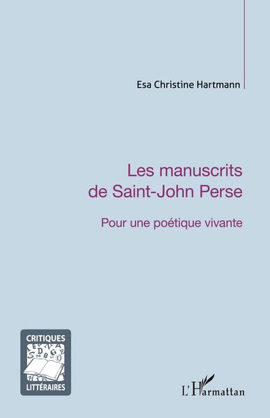 Produktbild: Les manuscrits de Saint-John Perse
