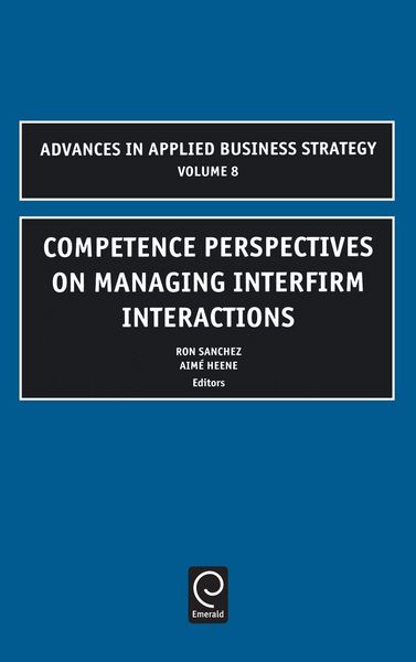 Produktbild: Competence Perspectives on Managing Interfirm Interactions
