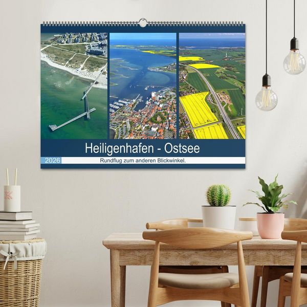 Produktbild: Heiligenhafen - Ostsee (Wandkalender 2026 DIN A2 quer), CALVENDO Monatskalender