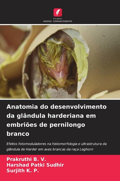 Produktbild: Anatomia do desenvolvimento da gl&acirc;ndula harderiana em embri&otilde;es de pernilongo branco