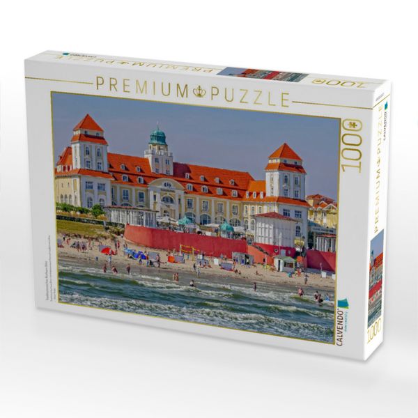 Produktbild: CALVENDO Puzzle Traditionsreiches Kurhaus Binz | 1000 Teile Lege-Gr&ouml;&szlig;e 64x48cm Foto-Puzzle f&uuml;r gl&uuml;ckliche Stunden