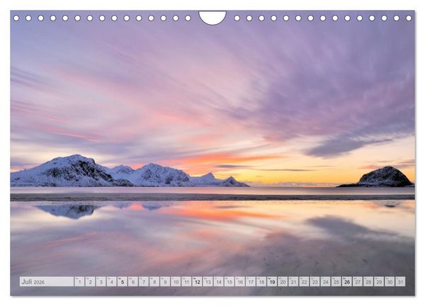 Produktbild: Traumziel Lofoten (Wandkalender 2026 DIN A4 quer), CALVENDO Monatskalender