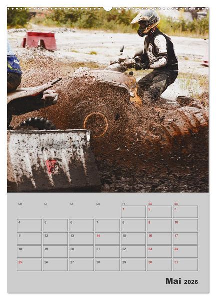Produktbild: RALLYE RAID - Saison Planer (hochwertiger Premium Wandkalender 2026 DIN A2 hoch), Kunstdruck in Hochglanz