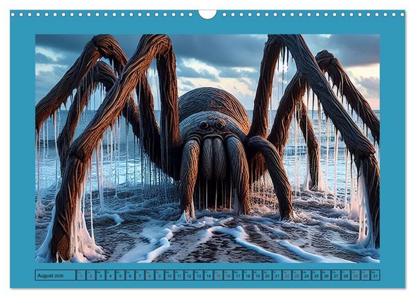 Produktbild: Im Reich der Riesenspinnen (Wandkalender 2026 DIN A3 quer), CALVENDO Monatskalender