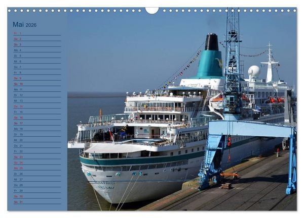 Produktbild: BREMERHAVEN - 2026 (Wandkalender 2026 DIN A3 quer), CALVENDO Monatskalender
