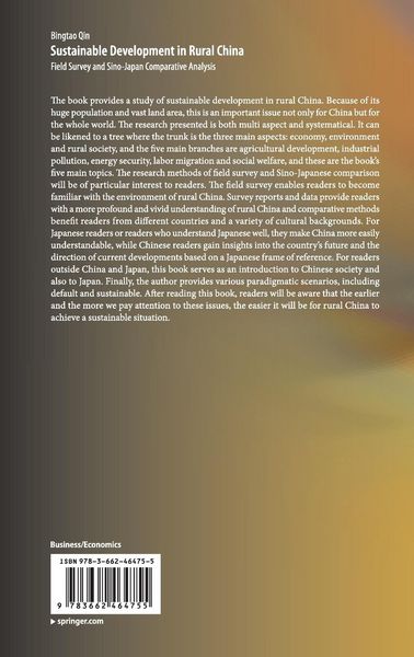 Produktbild: Sustainable Development in Rural China