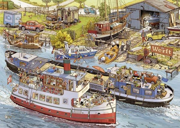 Produktbild: BOATYARD, HEYE Puzzle von Doro G&ouml;bel & Peter Knorr
