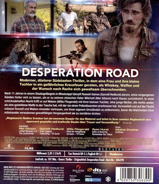 Produktbild: Desperation Road (Blu-ray)