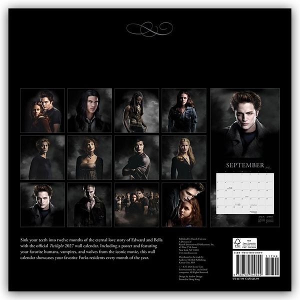Produktbild: Twilight 2027 &ndash; Wandkalender