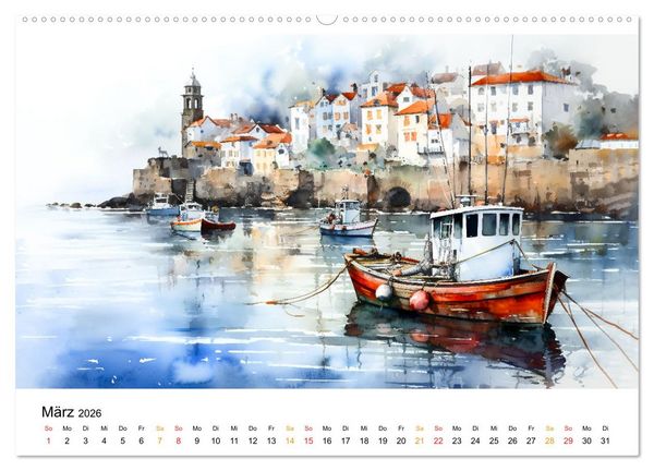 Produktbild: Portugal mein Traum (Wandkalender 2026 DIN A2 quer), CALVENDO Monatskalender