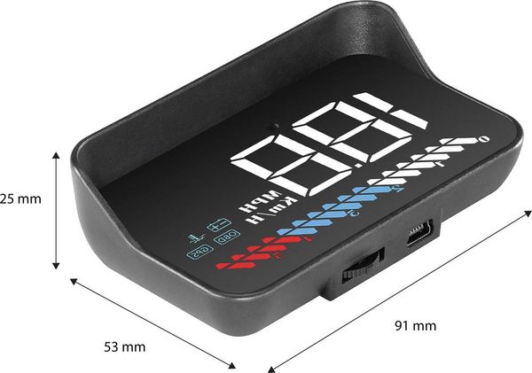 M7 Kfz Aufbauinstrument HUD-3.5 Head-up Display