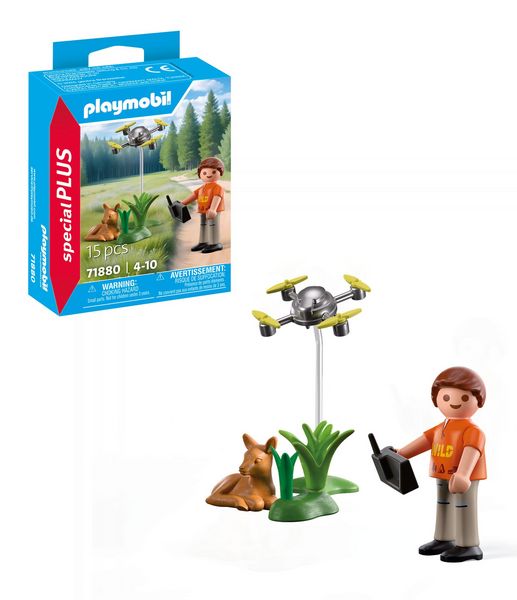 Produktbild: PLAYMOBIL 71880 Rehkitz-Rettung mit Drohne