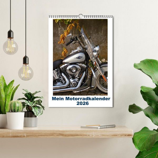 Produktbild: Mein Motorradkalender (Wandkalender 2026 DIN A3 hoch), CALVENDO Monatskalender