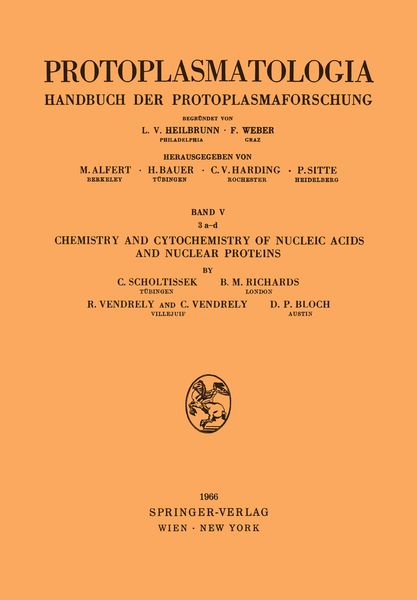 Produktbild: Chemistry and Cytochemistry of Nucleic Acids and Nuclear Proteins