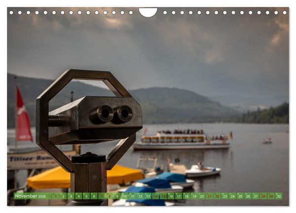 Produktbild: Der Titisee im Schwarzwald (Wandkalender 2026 DIN A4 quer), CALVENDO Monatskalender