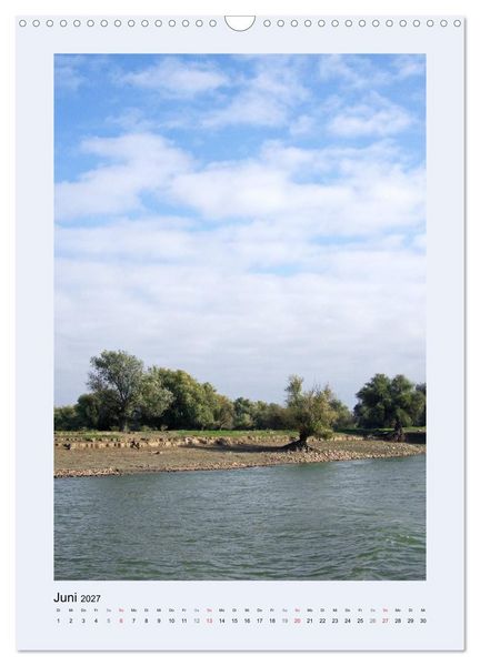 Produktbild: Die Donau von Passau zum Delta (Wandkalender 2027 DIN A3 hoch), CALVENDO Monatskalender