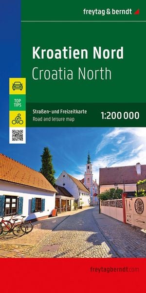 Produktbild: Freytag & berndt Stra&szlig;enkarte Kroatien Set 1:200.000